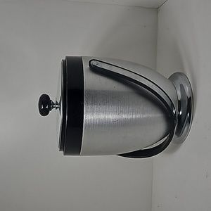 Mid-century Kromex Spun Aluminum Ice Bucket EXCELLENT CONDITION